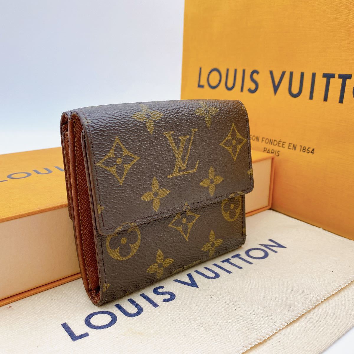 A1925【美品】LOUIS VUITTON ルイヴィトン モノグラム ポルトフォイユ