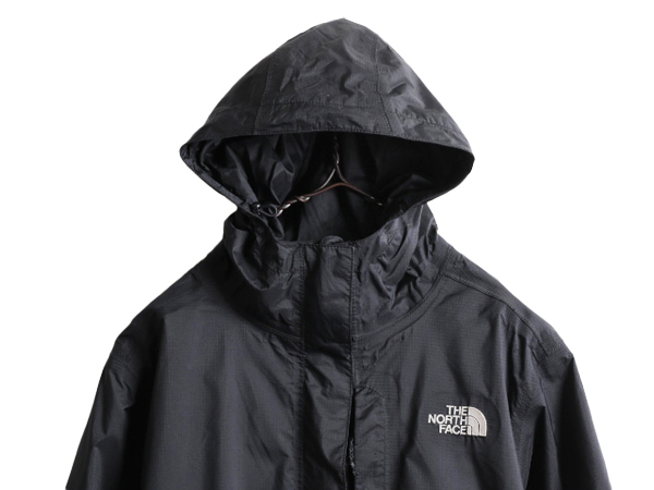 ■ ノースフェイス HYVENT フルジップ ナイロン フード パーカー ジャケット レディース M / 古着 The North Face マンパ ブルゾン 2トーン_画像2