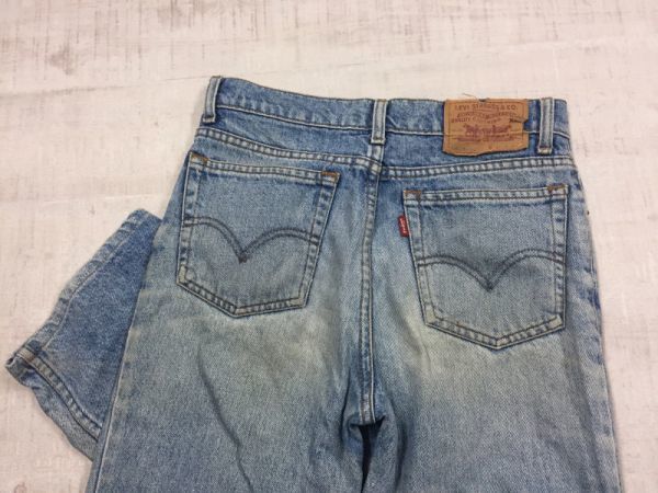 リーバイス Levi's 505 オールド アメカジ 古着 USEDウォッシュ デニム パンツ ジーンズ ボトムス メンズ ジップフライ 30 青_画像3