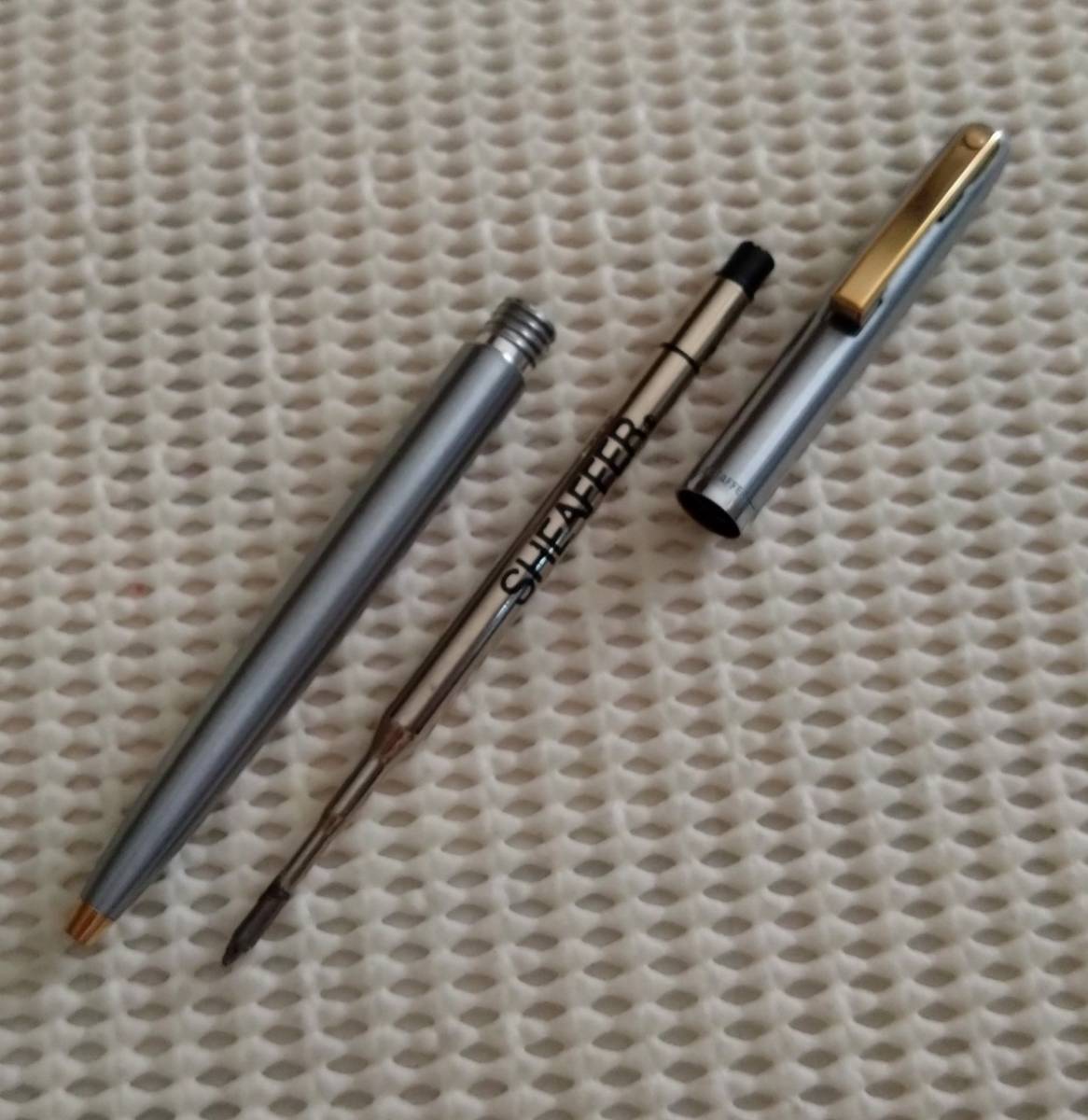 ヴィンテージ　＊シェーファー SHEAFFER＊　ステンレス　クリッププッシュ式　ボールペン_画像7