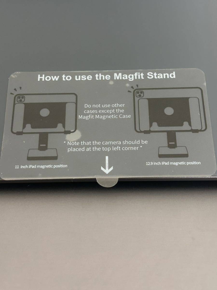 MAGFIT マグネットスタンド iPadPro