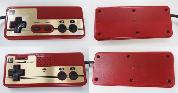 M272★Nintendo ニンテンドー FC ファミコン 本体 HVC-001/マリオオープンゴルフ 13 タッグチームプロレスリング ソフト2本 現状品★08_画像7