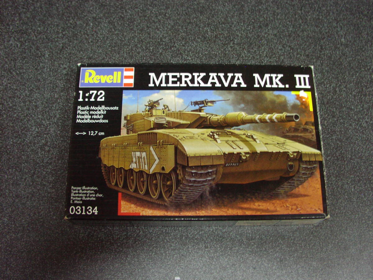 Revell　1/72　MERKAVA MK.Ⅲ　 プラモデル_箱痛み等有