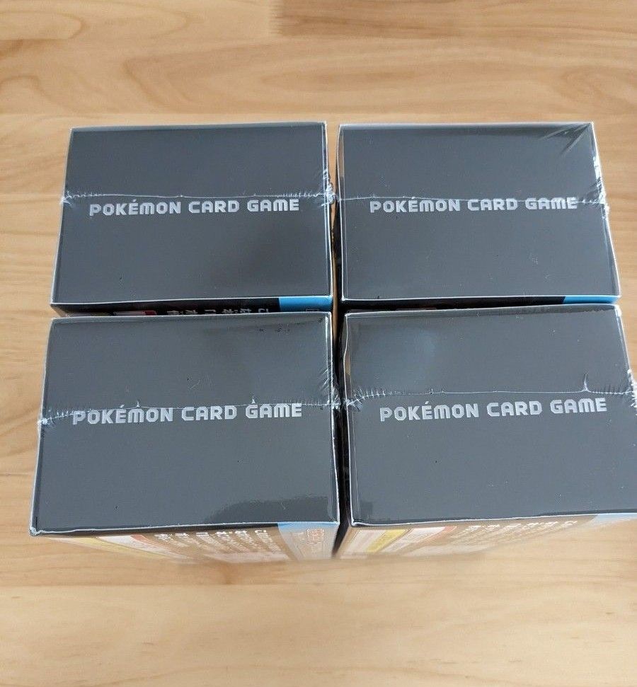 ポケモンカード 黒炎の支配者 デッキビルドボックス 4箱 ポケモンカード 黒炎の支配者 デッキビルドボックス 4箱