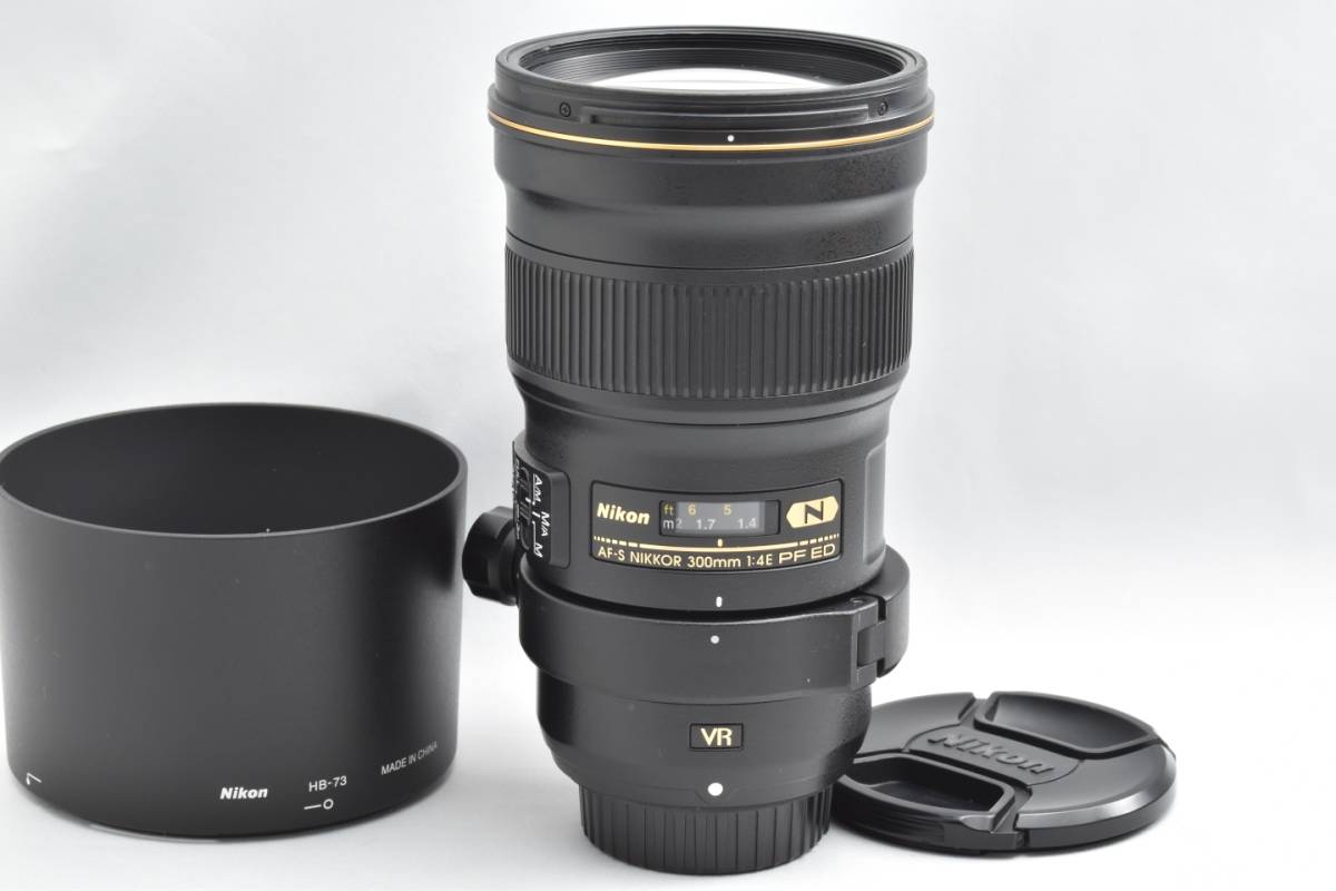 珍しい PF E F4 300mm AF-S ニコン NIKON ◇極上 ED #1314 VR ニコン