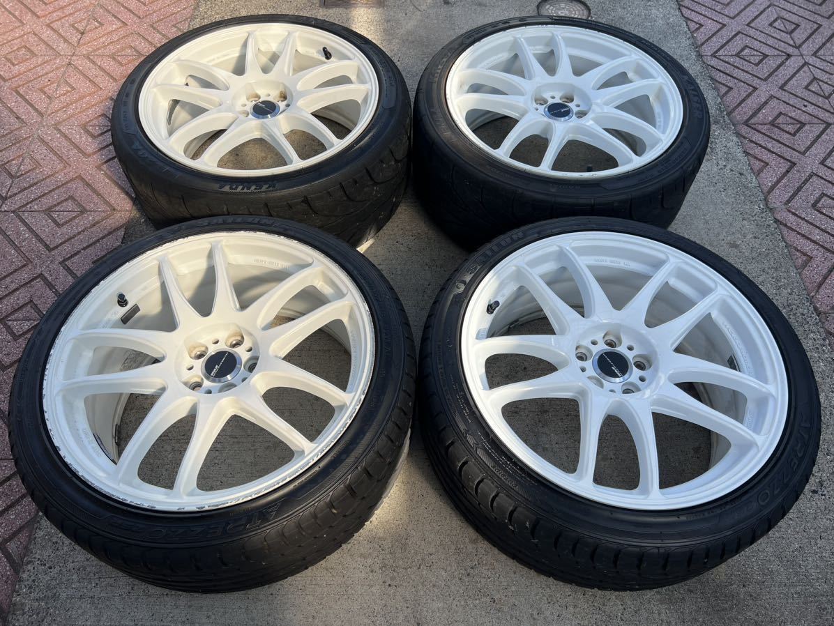WORK エモーション 極 PCD100 5穴 18インチ 8.5J+47 4本通し WORK エモーション 極 PCD100 5穴 18インチ 8.5J+47 4本通し