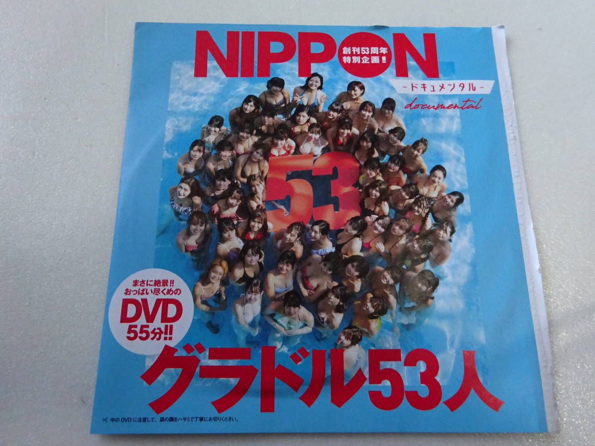 ★NIPPON グラドル53人 週刊プレイボーイ 付録DVD 未開封品★の画像1