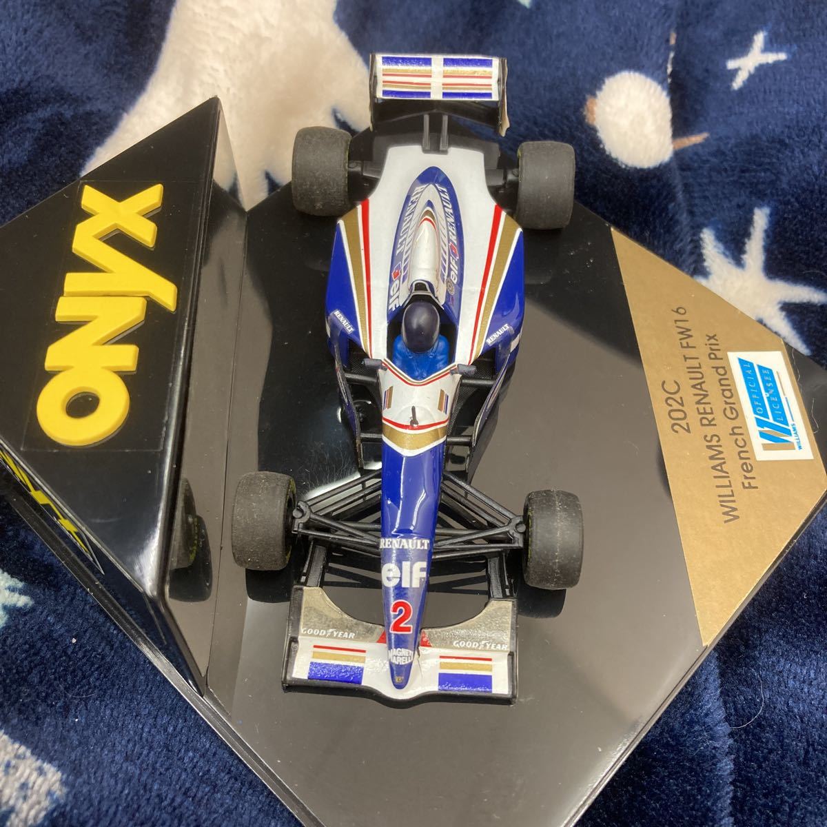 ONYX 1/43 Williams Renault ウィリアムズ ルノー FW16　French Grand Prix_画像3