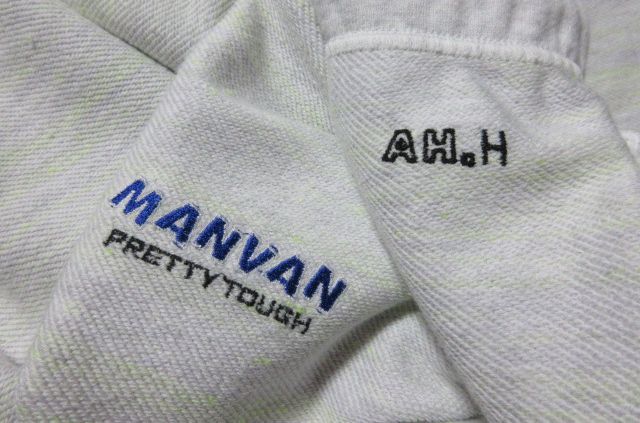 XXL 新品 定価29700円 mocT × AH.H 長谷川昭雄 × MANVAN リバーシブル スウェットパンツ スウェット パンツ /2_画像6