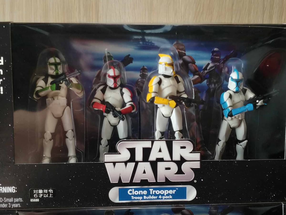 Hasbro Star Wars Clone Troopers セット 新品の画像4