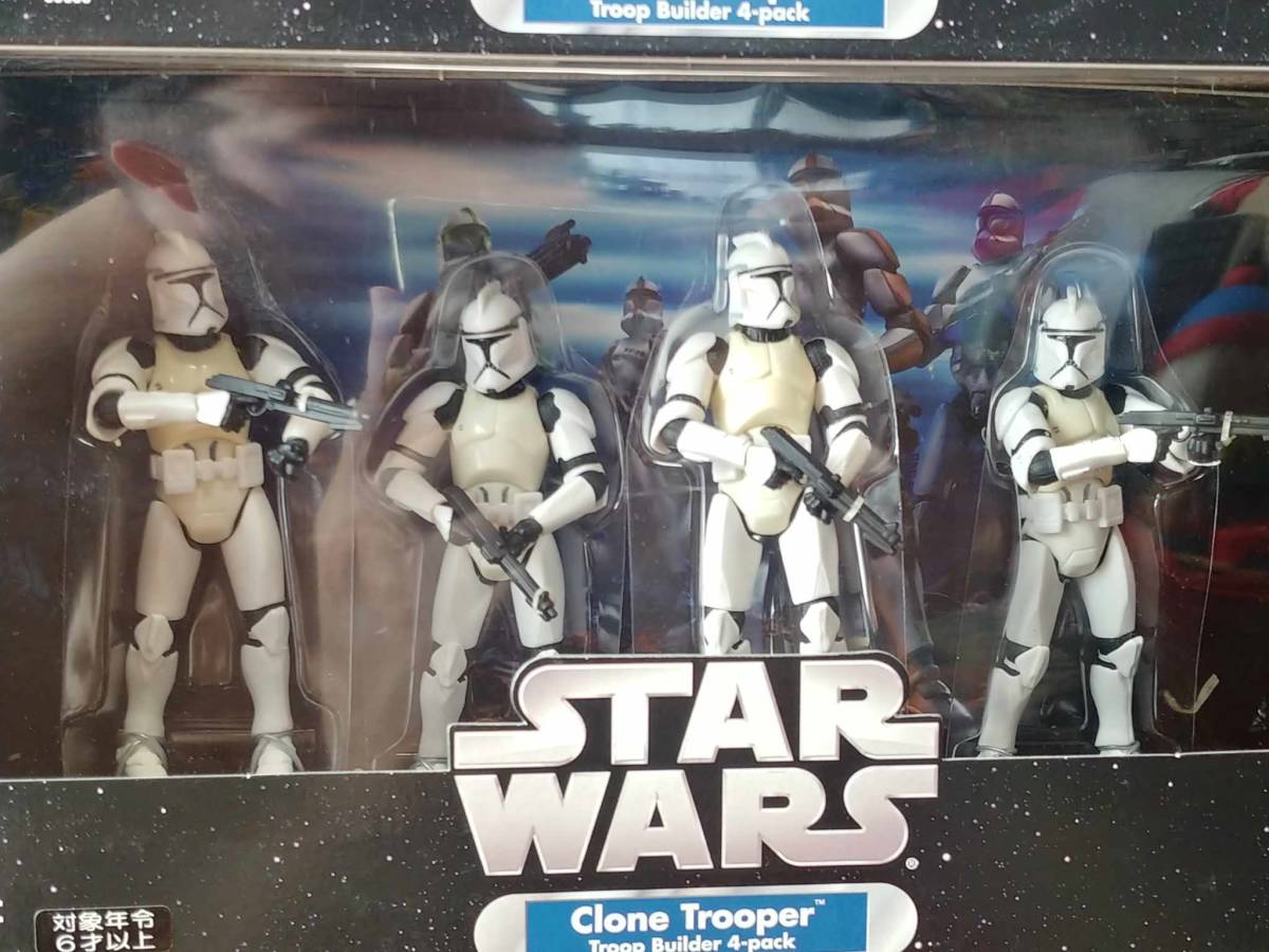 Hasbro Star Wars Clone Troopers セット 新品の画像3