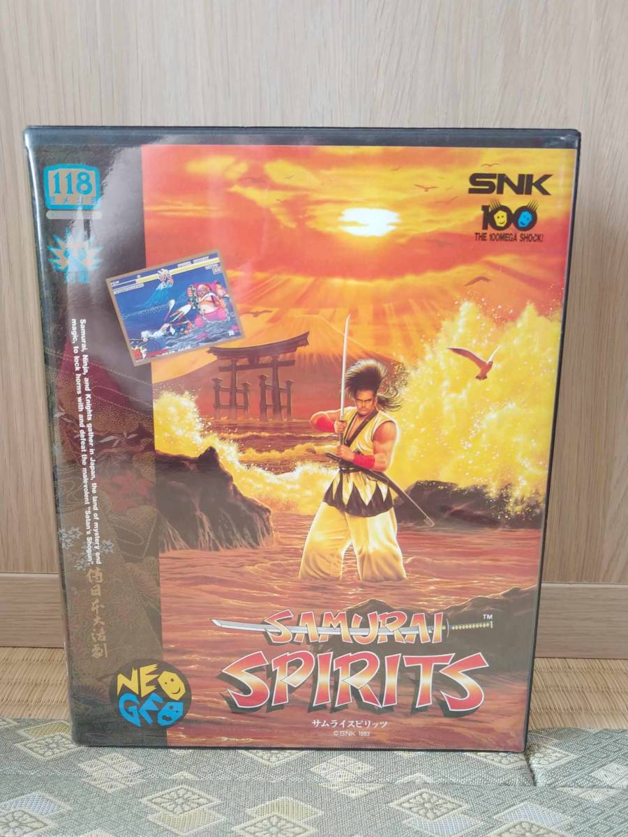 出産祝い AES Geo Neo Samurai 新品未開封 (New) Spirits ネオジオ - j
