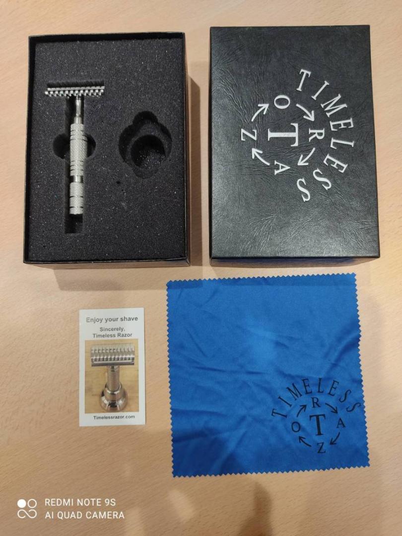 Timeless Razor 0 95 カミソリ ステンレス 両刃 ホルダー|PayPayフリマ