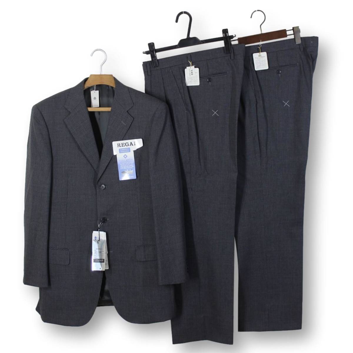 注目ブランドのギフト YA9 スーツ 12【新品未使用】リーガル メンズ 洋服の青山 REGAL tqe パンツ2本 撥水撥油ナノ加工 強速消臭 電磁波抑制 形状記憶スーツ 3L XLサイズ以上 注目ブランドのギフト YA9 スーツ 12【新品未使用】リーガル メンズ 洋服の青山 REGAL tqe パンツ2本 撥水撥油ナノ加工 強速消臭 電磁波抑制 形状記憶スーツ 3L XLサイズ以上