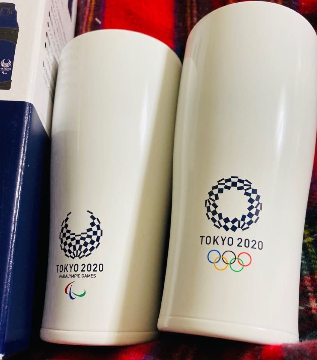 T0kYO 2020 PARALYMPIC & オリンピック　タンブラー　2個　最後のお値下げ致しました。