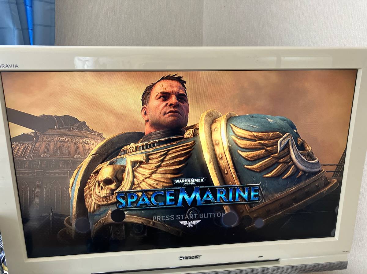 ☆海外・北米版☆　23-PS3-112　プレイステーション3　Space Marine スペースマリーン　動作品　PS3　プレステ3