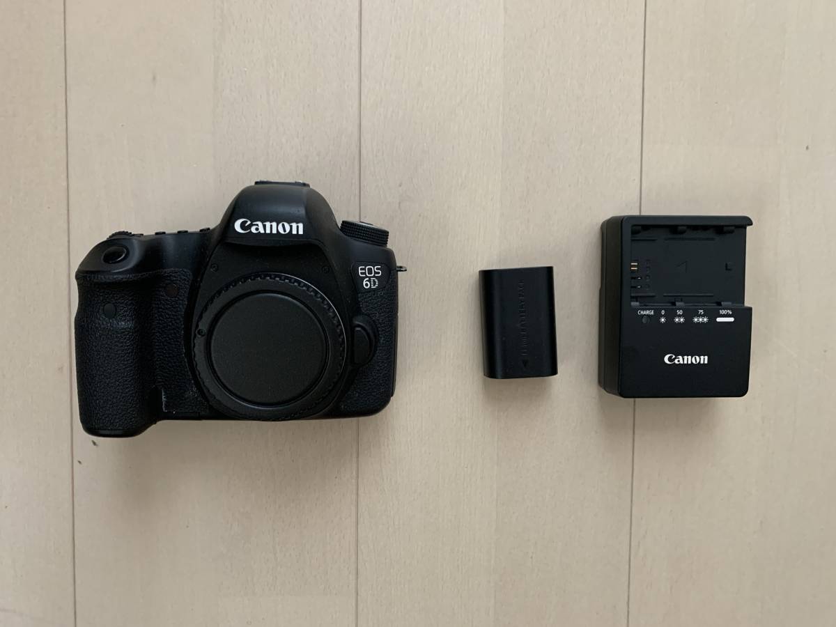 超人気新品 EOS キヤノン Canon 6D デジタル一眼レフカメラ シャッター