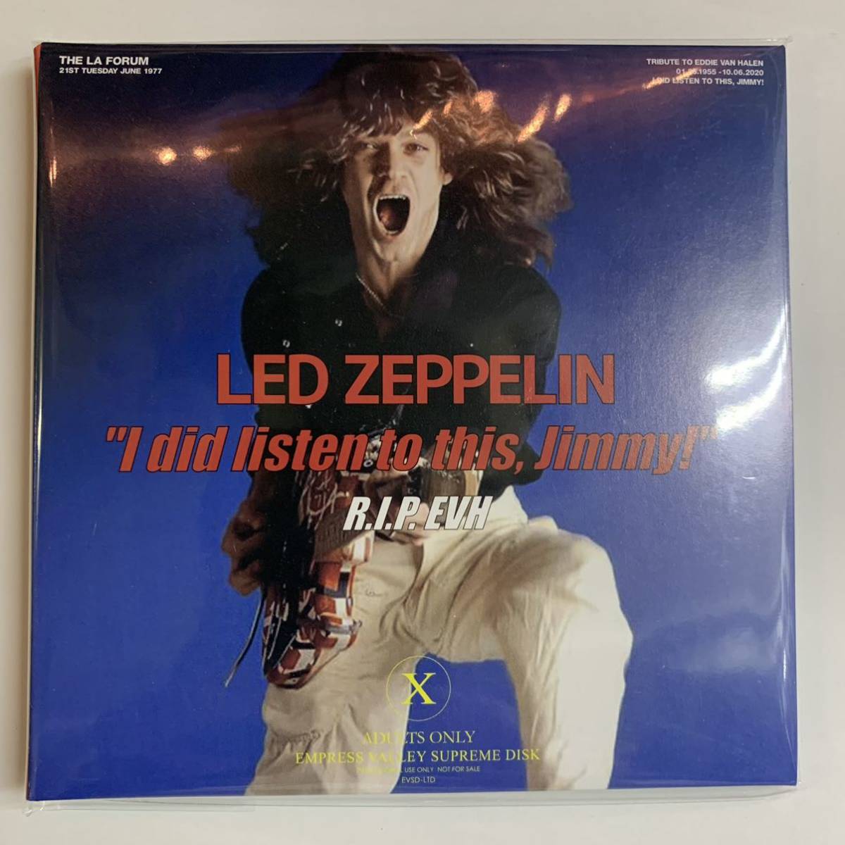 LED ZEPPELIN / LISTEN TO THIS EDDIE! Remastered Collection 6CD + Bonus CD  Empress Valley Supreme Disk! 廃盤タイトル