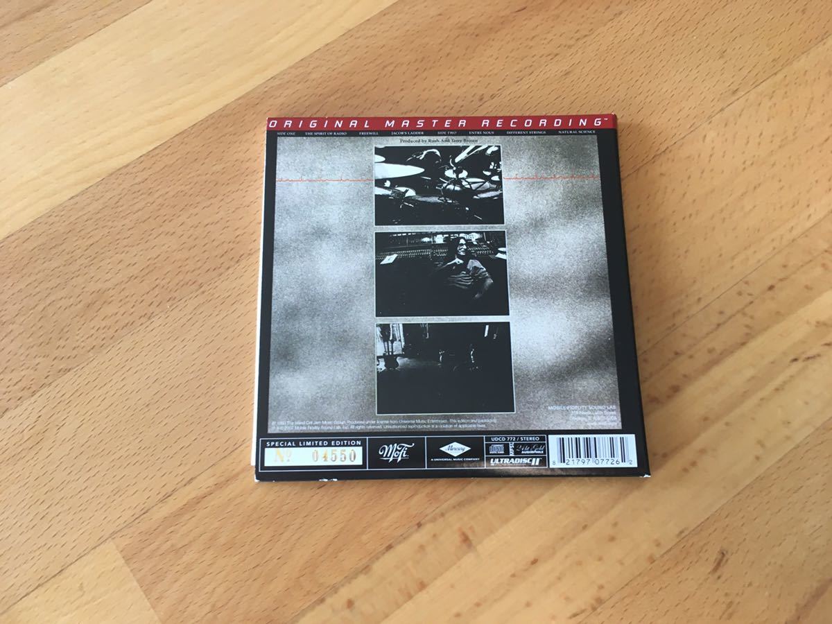 Rush / Permanent Waves(MFSL 24K Gold CD)... (Mobile Fidelity Sound Lab：UDCD 772)