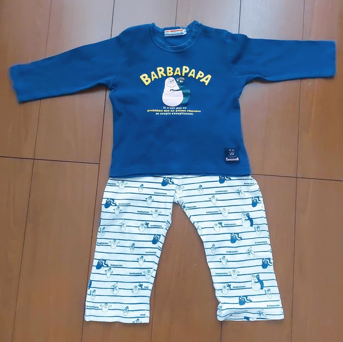  Barbapapa пижама одежда для дома -95 верх и низ в комплекте 