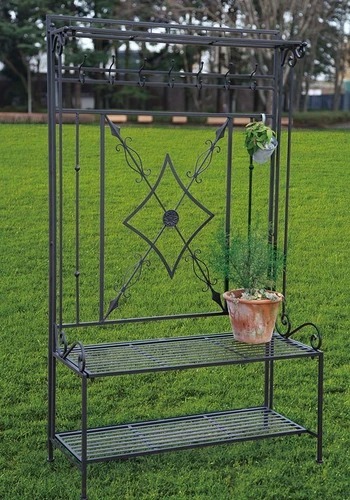  modern antique style ba lock style gothic style black planter rack planter put pare truck 