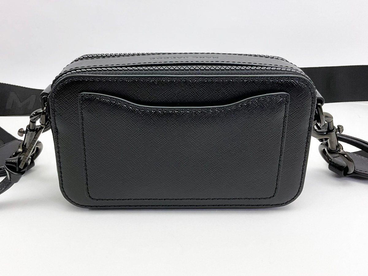 美品◆MARC JACOBS マークジェイコブス スナップショット 2023秋冬 ショルダーバッグ ブラック 黒 M0014867-001 SNAPSHOT DTM NERO_画像6