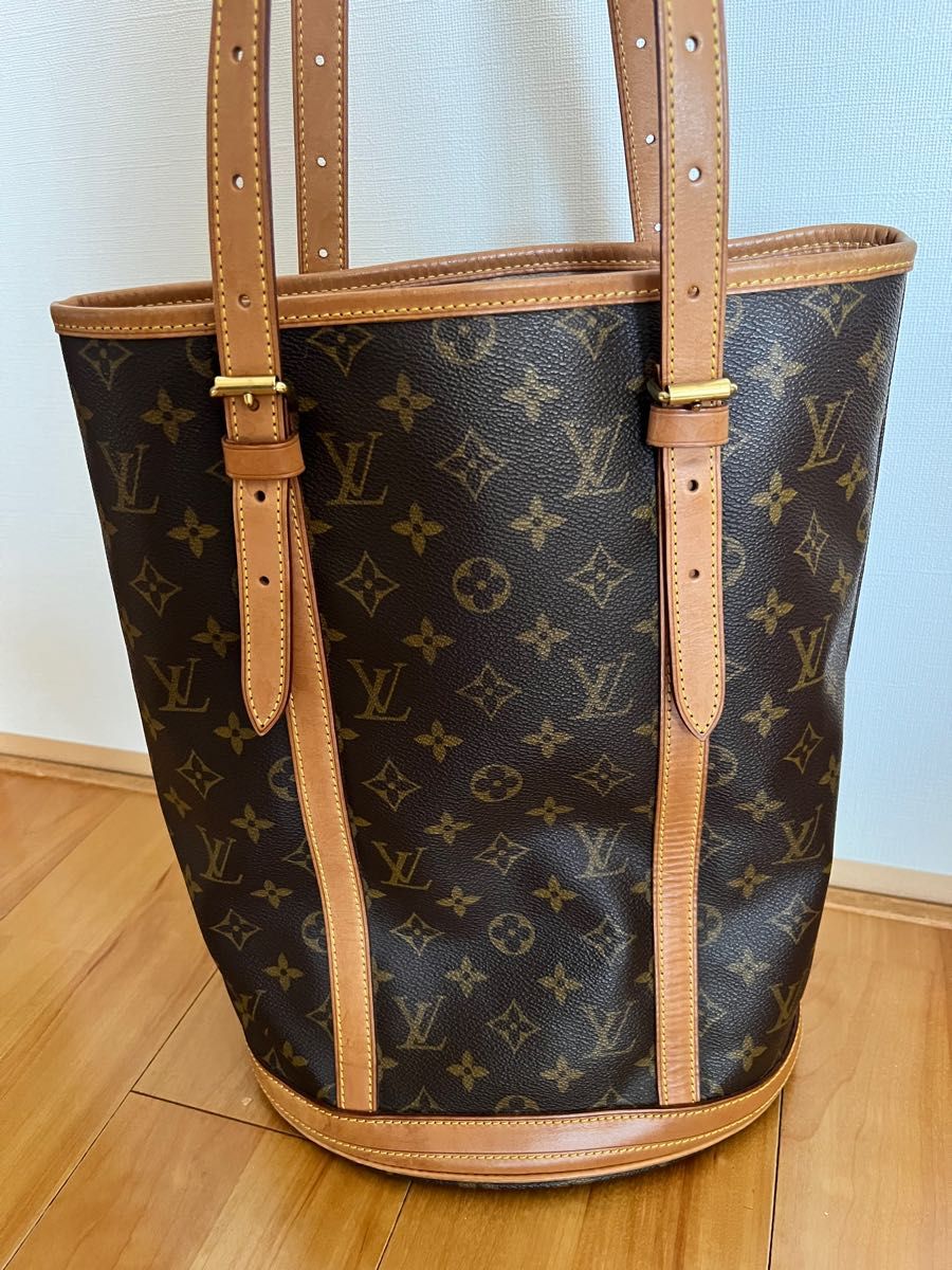 値下げ LOUIS VUITTON ルイヴィトン バケツ型 ショルダーバッグ 外装美