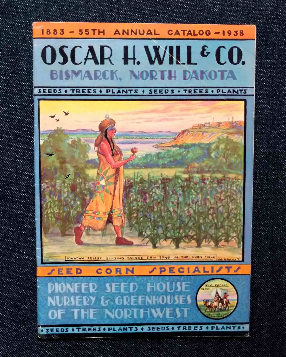 1938年 種苗/種子 アメリカ西部 ヴィンテージ カタログ Oscar H.Will & Co. Bismarck, North Dakota 野菜 花・植物 農場・園芸 栽培方法_画像1