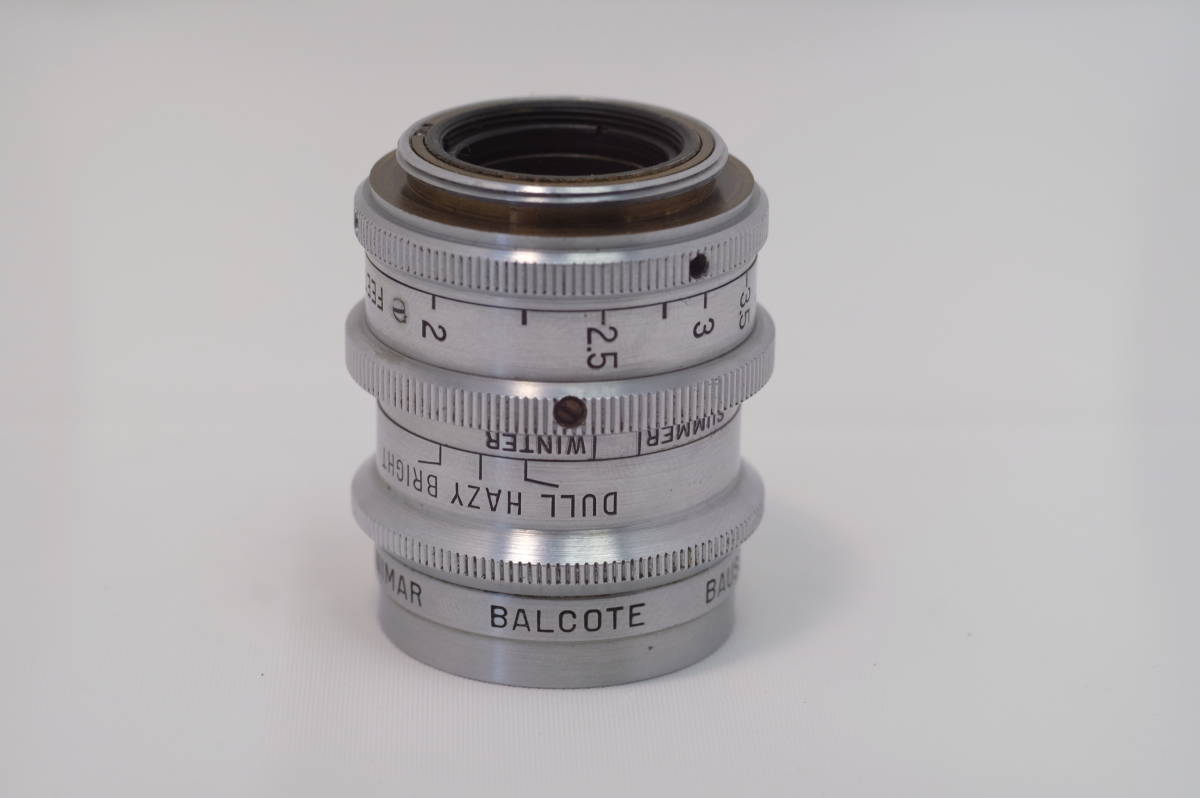  beautiful goods! C mount BAUSCH & LOMB OPT ANIMAR BALCOTE 26mm F1.9 USA made boshu rom CINE lens 