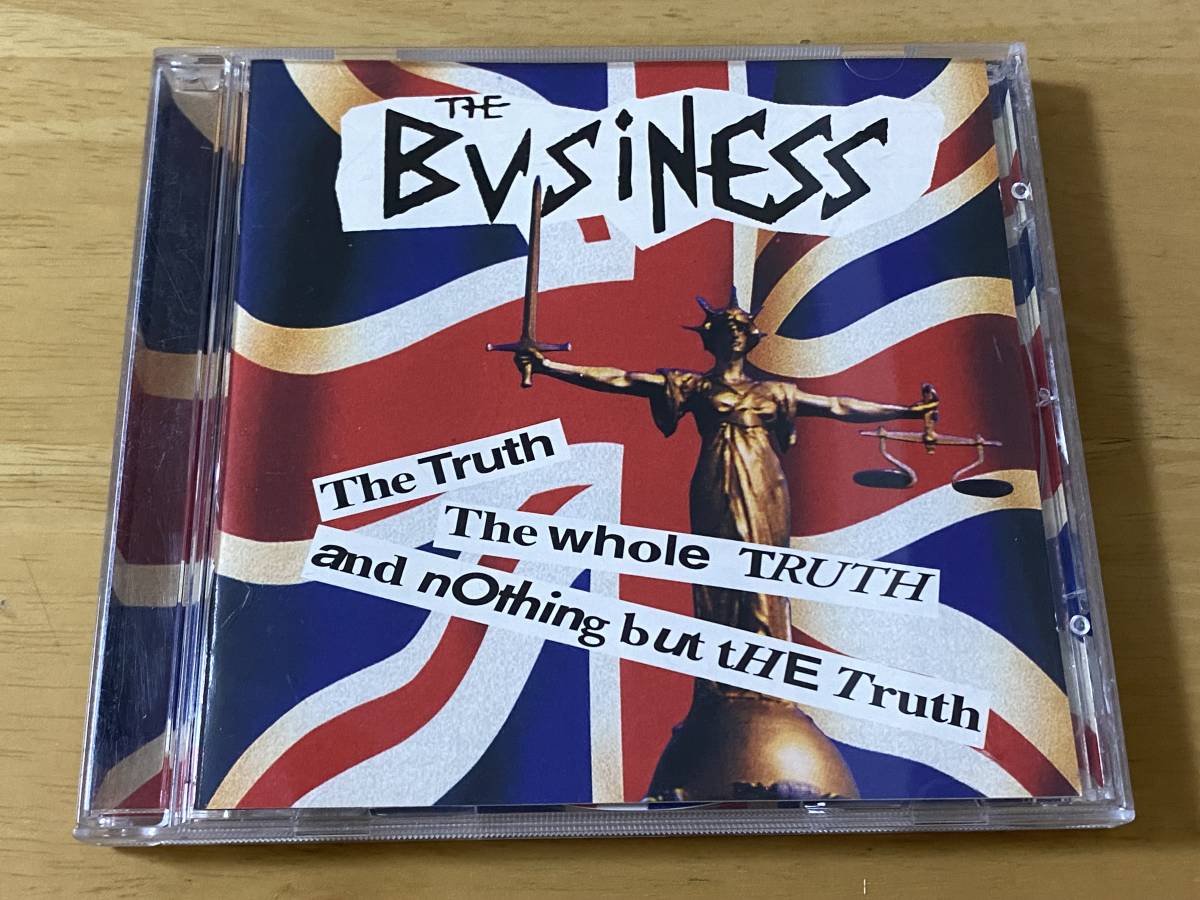 The Business The Truth The Whole Truth and Nothing But 輸入CD 検:ビジネス Oi Street Punk Sham69 Blitz Blood Menace Cockney Rejects_画像1