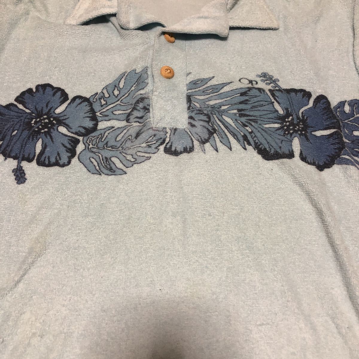 70's 80's OP ocean pacific shirt vintage パイルシャツ ポロシャツ 