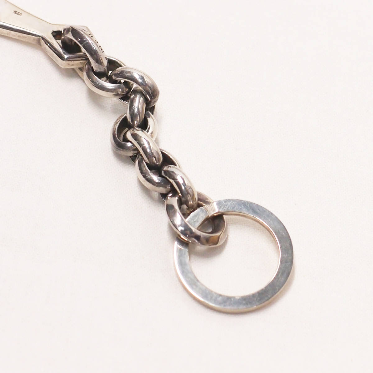 新品 LE SEMEUR ルスムール シルバーキーリング レッド|PayPayフリマ