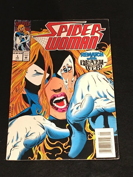 *17JJ08 SPIDER-WOMAN Vol.2 #1 [MARVEL][ American Comics ][. документ комикс книжка ( leaf )]