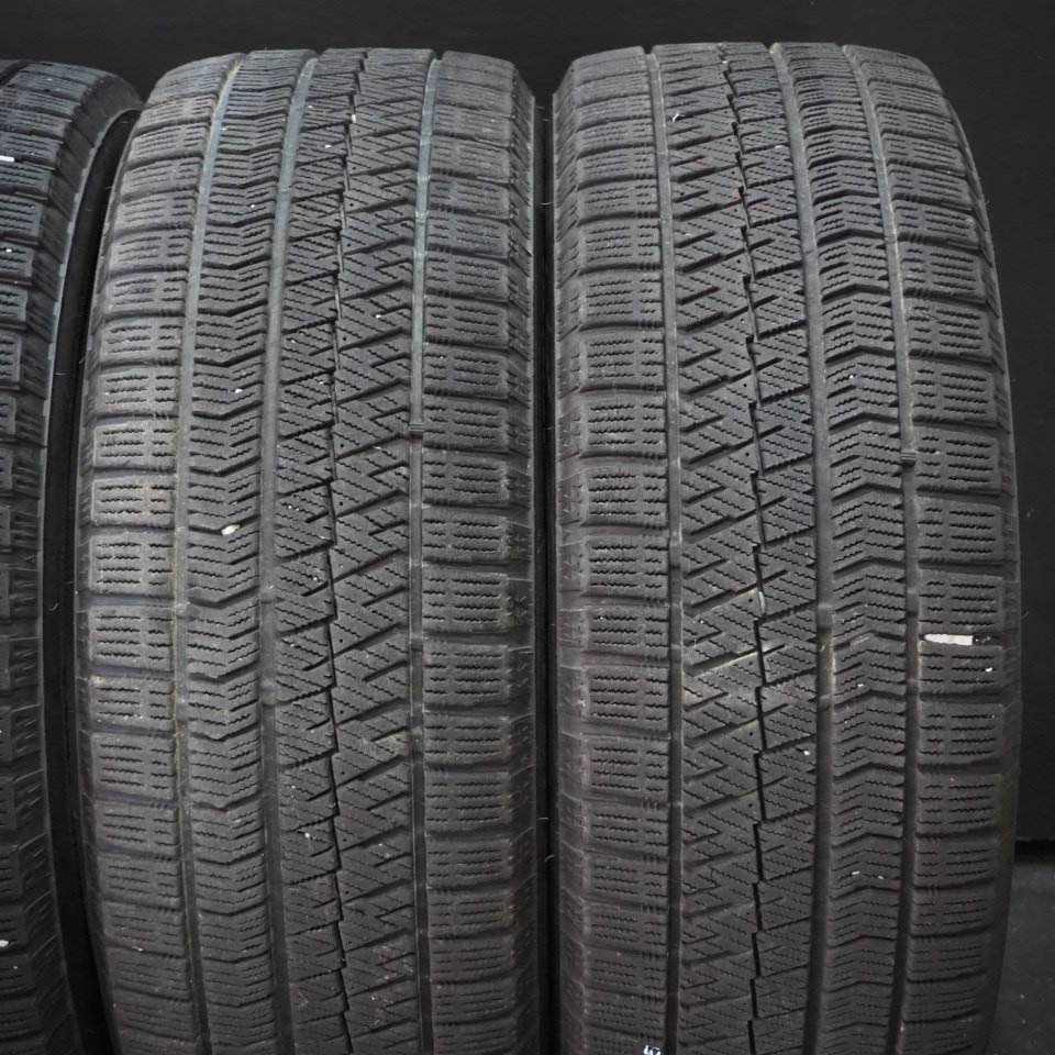 溝あり BRIDGESTONE BLIZZAK VRX2 / MAK BREMEN ブレーメン【 205/55R16 / 6.5J +47 112 5H 球面 4本 】スタッドレス ベンツ Bクラス 他_画像9