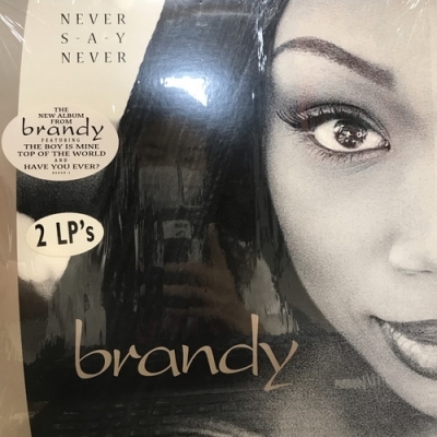 HMV渋谷】BRANDY/NEVER SAY NEVER(83039)-