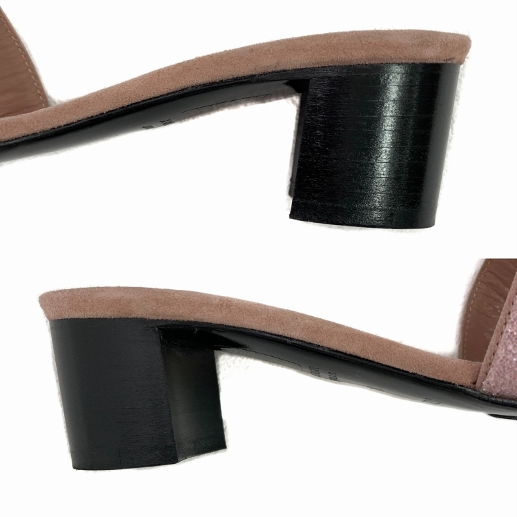 HERMES エルメス サンダル オアジス ピンクラメ 34.5 181028Z HERMES エルメス サンダル オアジス ピンクラメ 34.5 181028Z