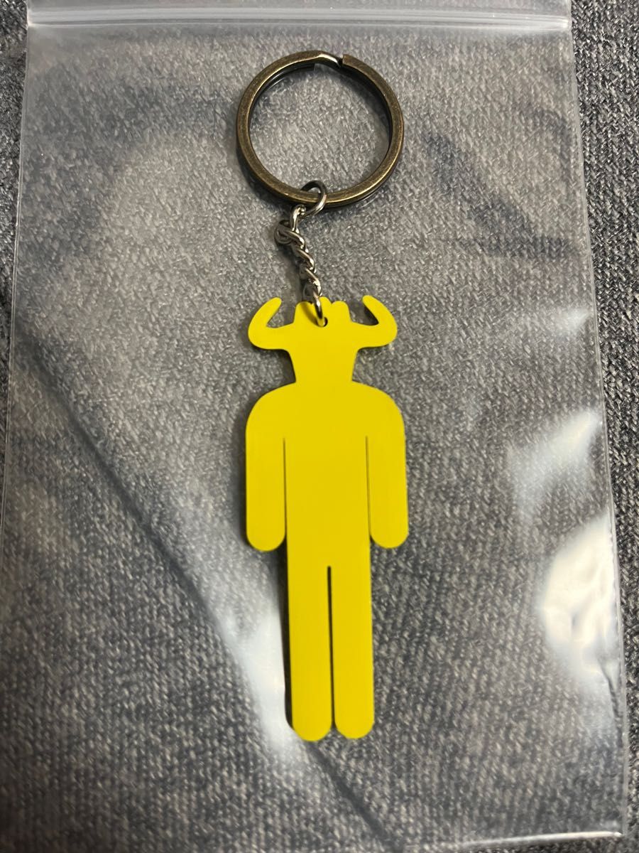King gnu キーチェーン【イエロー】 キーホルダー キングヌー King gnu キーチェーン【イエロー】 キーホルダー キングヌー