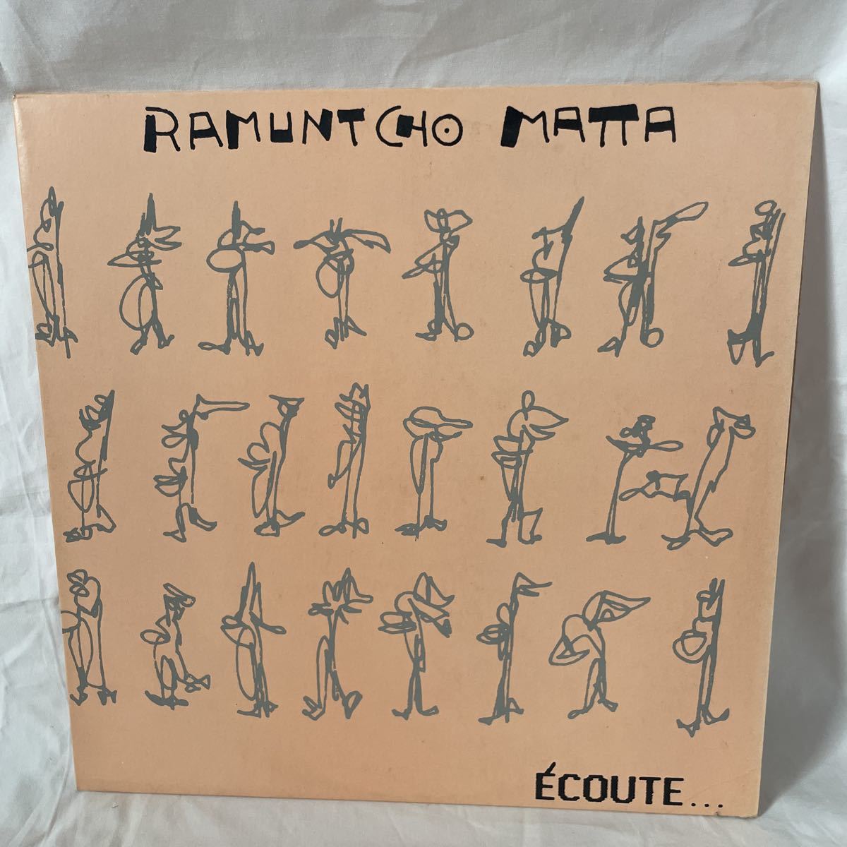 RAMUNTCHO MATTA / ECOUTE... 1986 FRANCE ORIGINAL LP_画像1