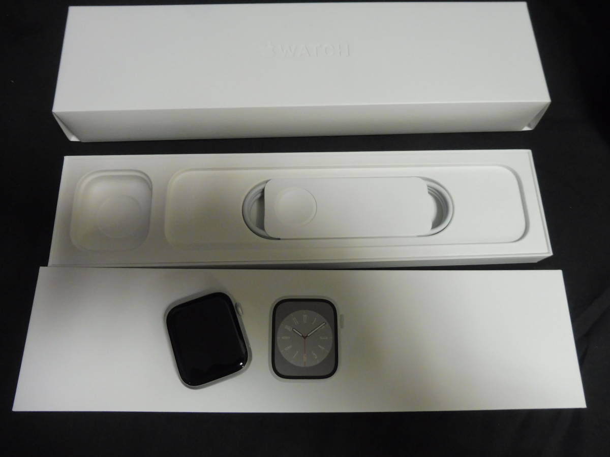 雑誌で紹介された 8 Series Watch Apple 美品箱付 GPSモデル スマート