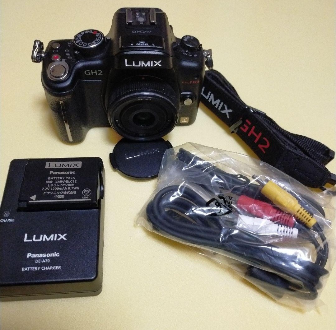 大きな割引 LUMIX DMC-GH2 14mmf2.5 液晶訳ありと単焦点レンズ