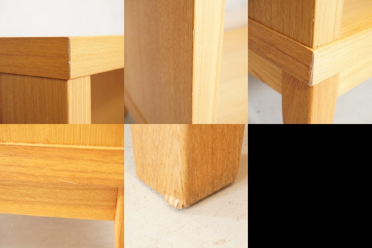 高知インター店】 無印良品 MUJI タモ材 オープンラック 2×3 本棚