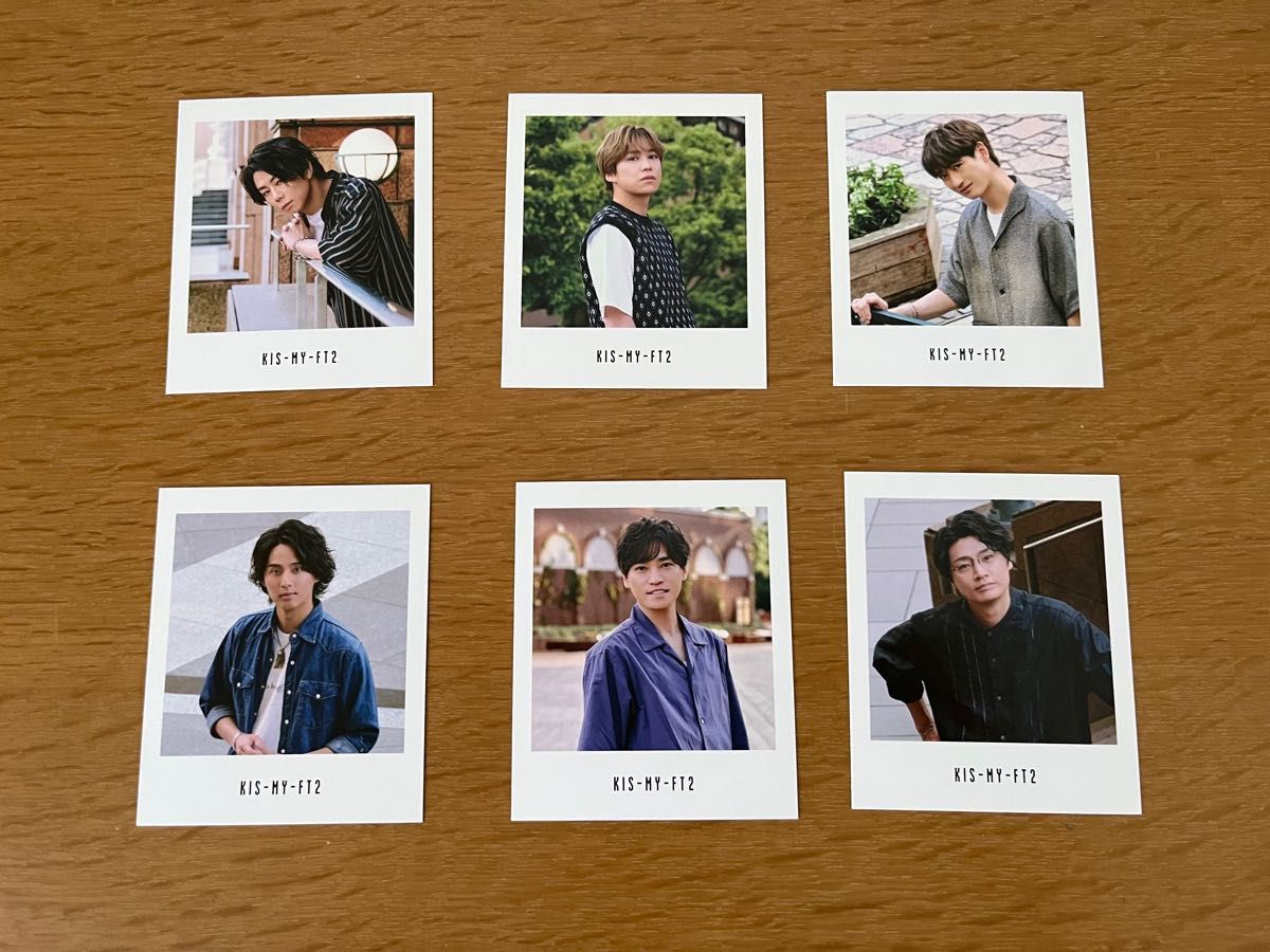 Kis-My-Ft2 ともに フォトカード 6枚 北山宏光 藤ヶ谷太輔 千賀健永
