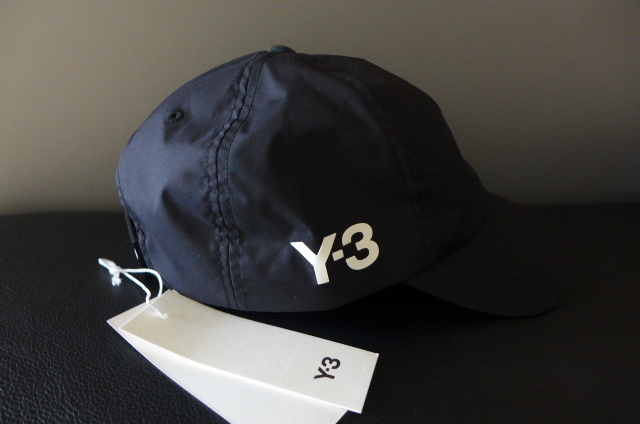 新品 即決 正規品 ワイスリー Y-3 キャップ CAP 黒 ナイロン 帽子 ベースボールキャップ ユニセックス サイズ調整可 サイズL