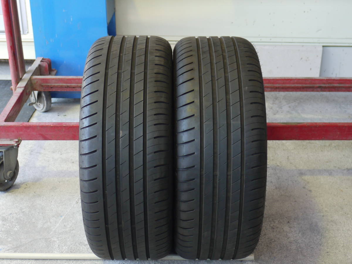 2014年製造的225 / 50R17【7.0山】Goodyear EFFICIENT GRIP Run 2件套♪ 原文:２２５/５０R１７　２０１４年製　【７.０分山 】　グッドイヤー　EFFICIENT　GRIP　Run　２本セット♪