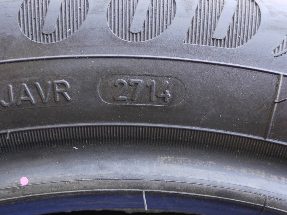 2014年製造的225 / 50R17【7.0山】Goodyear EFFICIENT GRIP Run 2件套♪ 原文:２２５/５０R１７　２０１４年製　【７.０分山 】　グッドイヤー　EFFICIENT　GRIP　Run　２本セット♪