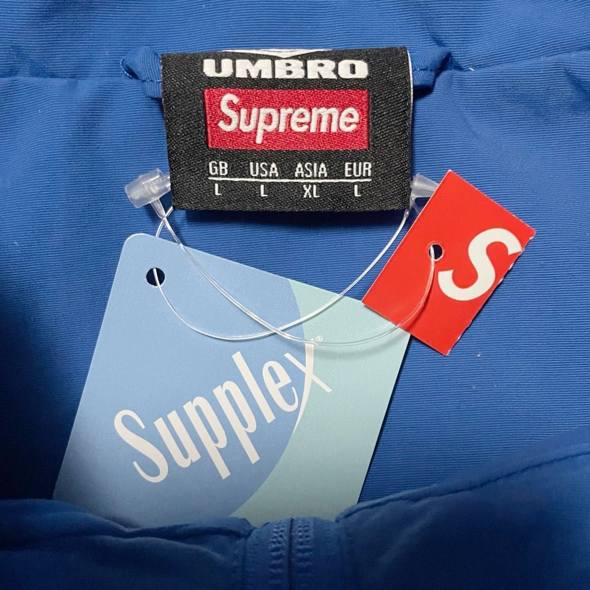 Supreme Umbro Track Jacket Blue Lサイズ