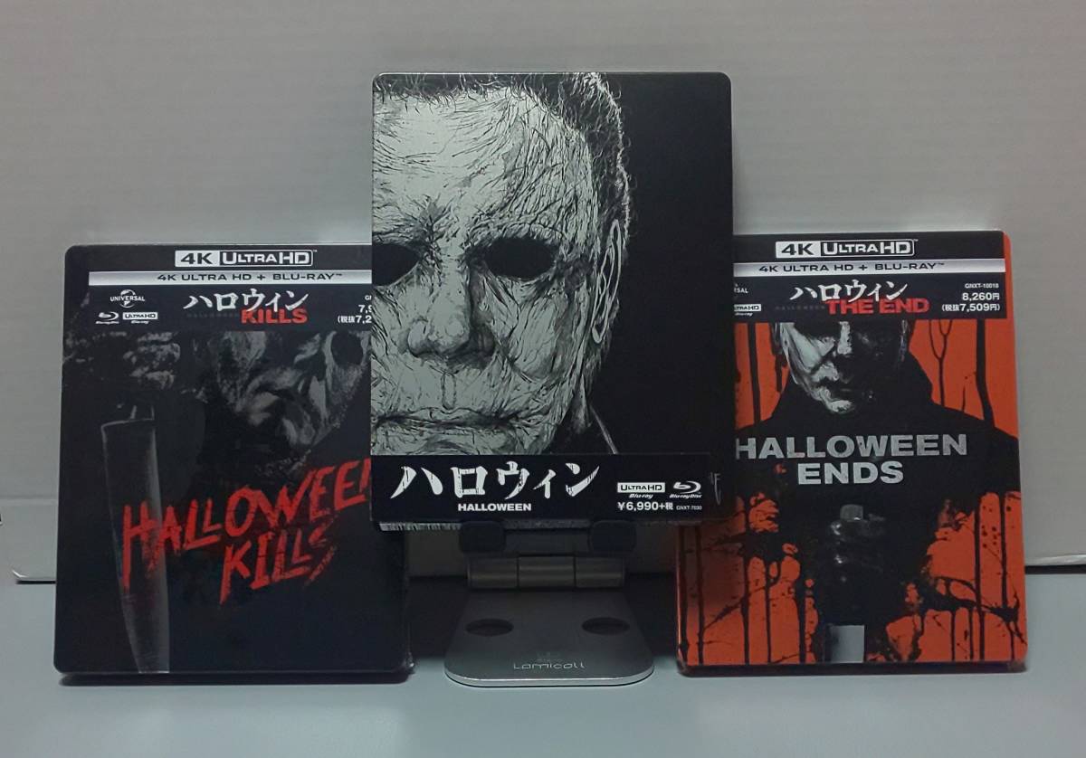 新品本物 Blu-ray ハロウィン３作品セット Amazon限定スチールブック