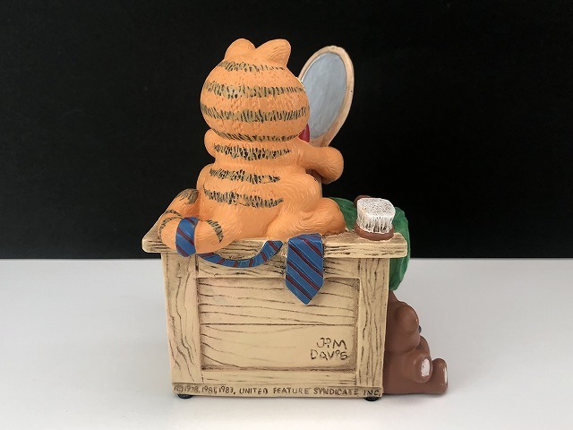  Garfield o-ti- Vintage Danbury Mint Dan Bally мята 1993s серийный номер карта есть фигурка GARFIELD [ga-484]