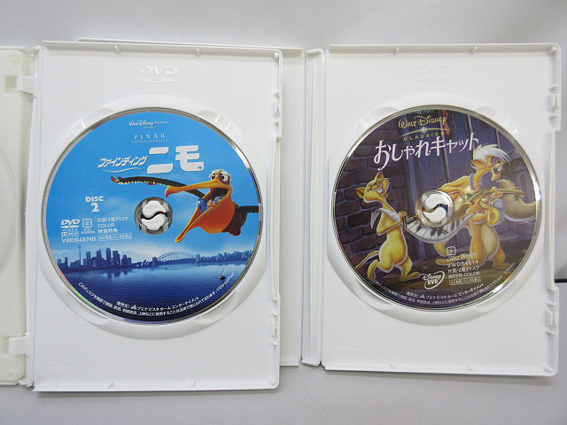 ★sm0301　ディズニーDVD　5点セット　Disney　ファインディング・ニモ　モンスターズ・インク　おしゃれキャット他　映像特典　アニメ★_画像3