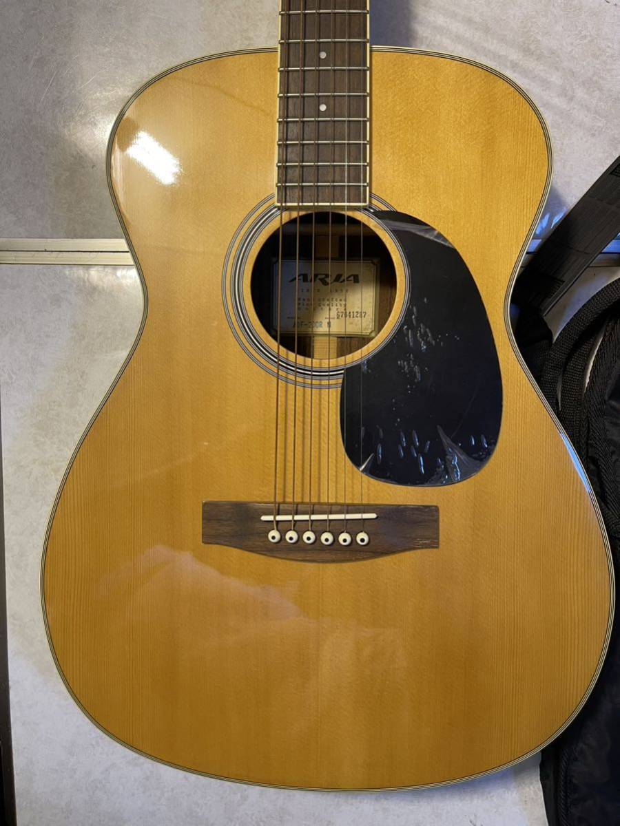 ARIA ADF-200R N гитара SINCE 1956 жесткий чехол имеется 